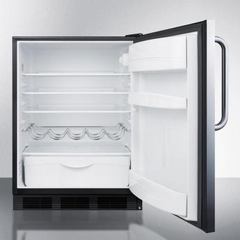Summit FF63BCSSADA FF63BBIADA Series 24 Inch Compact Refrigerator — thumbnail 4