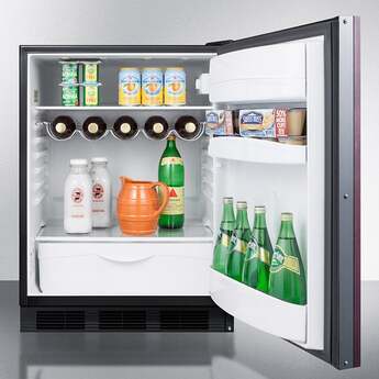 Summit FF63BKBIIF 24 Inch Compact Refrigerator — thumbnail 5