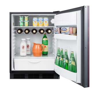 Summit FF63BKBIIFADA 24 Inch Compact Refrigerator — thumbnail 5