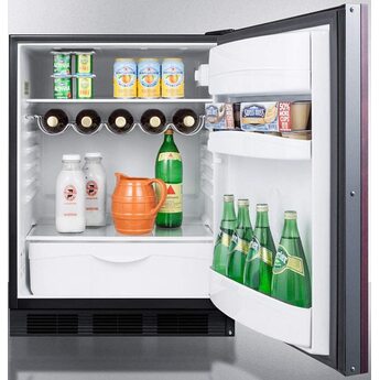 Summit FF63BKBIIFADA 24 Inch Compact Refrigerator — thumbnail 6