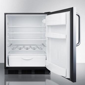 Summit FF63BSSTBADA 24 Inch Compact Refrigerator — thumbnail 3