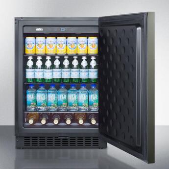 Summit FF64BXKSHH 24 Inch Compact Refrigerator — thumbnail 8