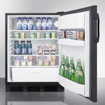 Summit FF6BBI7ADA FF6BI7ADA Series 24 Inch Compact Refrigerator — thumbnail 4