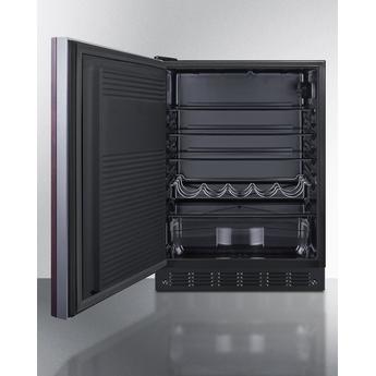 Summit FF708BLSSIFADALHD  24 Inch Compact Refrigerator — thumbnail 2