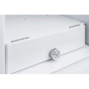 Summit FF7BKCSSADA  24 Inch Counter Depth Compact Refrigerator, in Stainless Steel — thumbnail 7