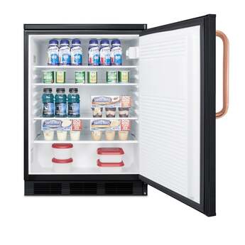 Summit FF7LBLKTBC Compact Refrigerator — thumbnail 5