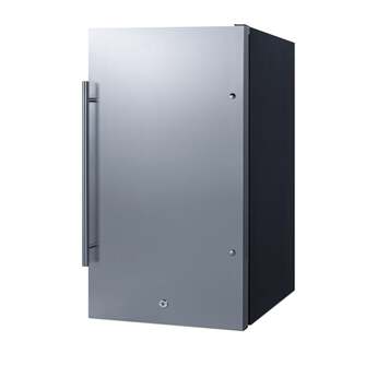 Summit SPR196OSADA  19 Inch Counter Depth Compact Refrigerator, in Stainless Steel — thumbnail 8