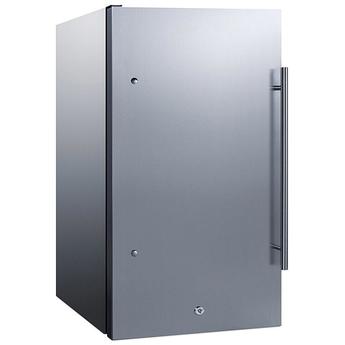 Summit SPR196OSCSSLHD  19 Inch Counter Depth Compact Refrigerator, in Stainless Steel — thumbnail 4