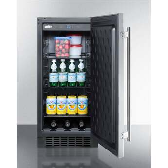 Summit SPR316OSCSS 15 Inch Outdoor Compact Refrigerator — thumbnail 8