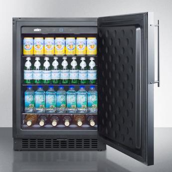 Summit SPR627OSFR 24 Inch Compact Refrigerator — thumbnail 4
