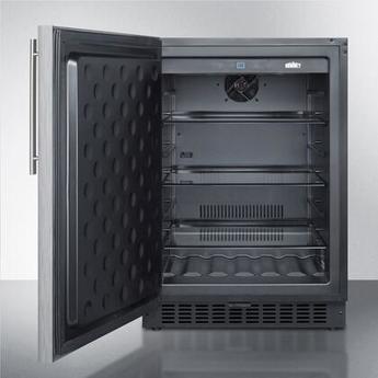 Summit SPR627OSSSHVLHD 24 Inch Outdoor Compact Refrigerator — thumbnail 3