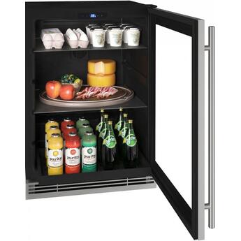 U-Line UHRE124SG01A 24 Inch Refrigerator — thumbnail 3