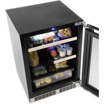 Viking VRUI5241GSS  5 Series 24 Inch Compact Refrigerator, in Stainless Steel — thumbnail 2