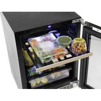 Viking VRUI5241GSS  5 Series 24 Inch Compact Refrigerator, in Stainless Steel — thumbnail 4
