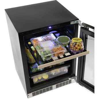 Viking VRUI5241GSS  5 Series 24 Inch Compact Refrigerator, in Stainless Steel — thumbnail 6