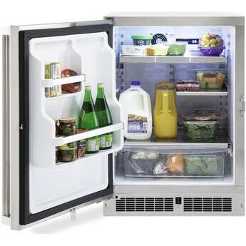 Viking VRUO5241DLSS  5 Series 24 Inch Counter Depth Compact Refrigerator, in Stainless Steel — thumbnail 2