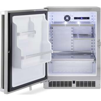 Viking VRUO5241DLSS  5 Series 24 Inch Counter Depth Compact Refrigerator, in Stainless Steel — thumbnail 4