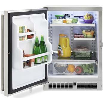 Viking VRUO5241DLSS  5 Series 24 Inch Counter Depth Compact Refrigerator, in Stainless Steel — thumbnail 6