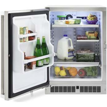 Viking VRUO5241DRSS 5 Series 24 Inch Counter Depth Compact Refrigerator, in Stainless Steel — thumbnail 3