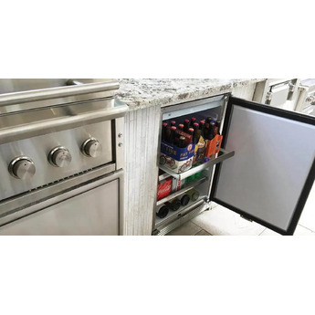XO XOU24ORSL 24 Inch Outdoor Compact Refrigerator — thumbnail 5