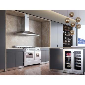 XO XOU30BWDDGB 30 Inch Combo Wine And Beverage Center : Black Black — thumbnail 15