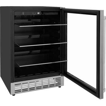 Zline 24 Inch Monument Autograph Edition 154 Can Beverage Fridge: Stainless Steel — thumbnail 16