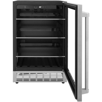 Zline 24 Inch Monument Autograph Edition 154 Can Beverage Fridge: Stainless Steel — thumbnail 22