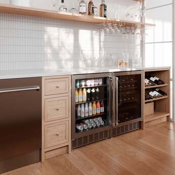 Zline 24 Inch Monument Autograph Edition 154 Can Beverage Fridge: Stainless Steel — thumbnail 23