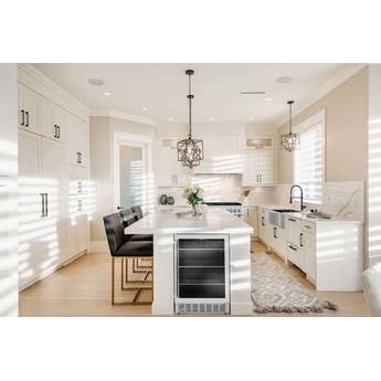 Zline 24 Inch Monument Autograph Edition 154 Can Beverage Fridge: Stainless Steel — thumbnail 24