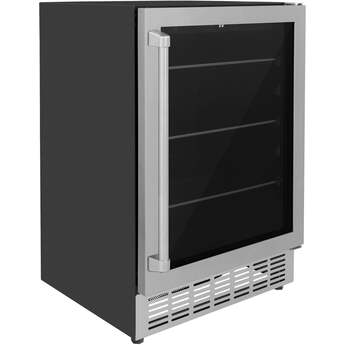 Zline 24 Inch Monument Autograph Edition 154 Can Beverage Fridge: Stainless Steel — thumbnail 25