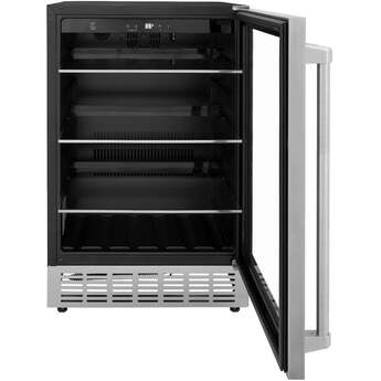 Zline 24 Inch Monument Autograph Edition 154 Can Beverage Fridge: Stainless Steel — thumbnail 39