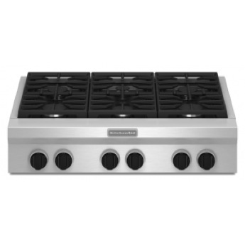 Kitchenaid Kgcu467vss 36 Cooktop Cooktops Stainless Steel