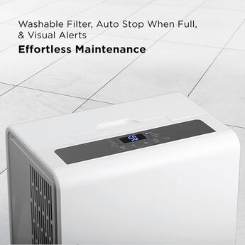 TCL 50 Pint Smart Dehumidifier with Pump Perfect for areas up to 4,500 sq. ft. — thumbnail 5