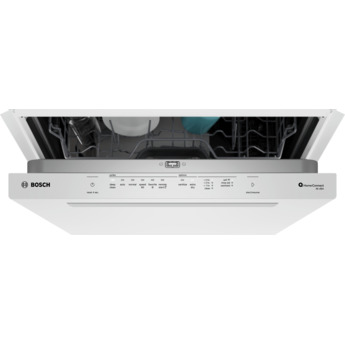 Bosch 24 Inch 300 Series Built-In Dishwasher With Zone Wash, PureDry And 46 dBA: White — thumbnail 11