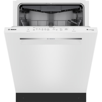 Bosch 24 Inch 300 Series Built-In Dishwasher With Zone Wash, PureDry And 46 dBA: White — thumbnail 2
