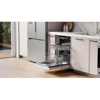 Bosch 24 Inch 300 Series Built-In Dishwasher With Zone Wash, PureDry And 46 dBA: White — thumbnail 7