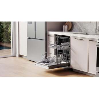 Bosch 24 Inch 300 Series Built-In Dishwasher With Zone Wash, PureDry And 46 dBA: Stainless Steel — thumbnail 4