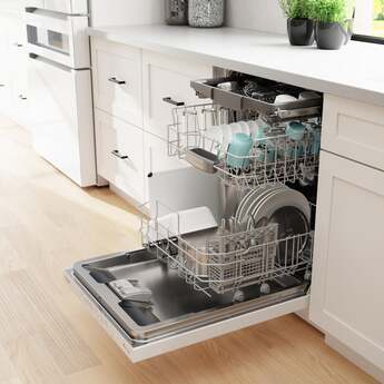 Bosch SHP65CM2N 500 Series 24 Inch White Built-In Fully Integrated Dishwasher — thumbnail 21