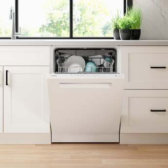 Bosch SHP65CM2N 500 Series 24 Inch White Built-In Fully Integrated Dishwasher — thumbnail 24