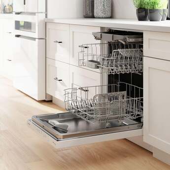 Bosch SHP65CM2N 500 Series 24 Inch White Built-In Fully Integrated Dishwasher — thumbnail 27