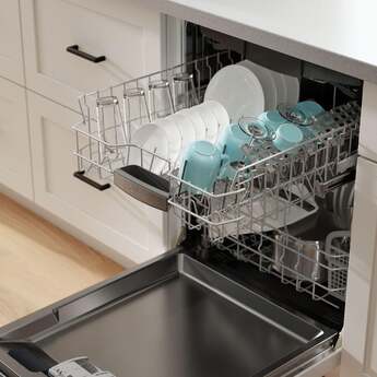 Bosch SHP65CM2N 500 Series 24 Inch White Built-In Fully Integrated Dishwasher — thumbnail 30