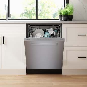 Bosch24 Inch Built-in Dishwasher, Pocket Handle: Stainless Steel — thumbnail 10