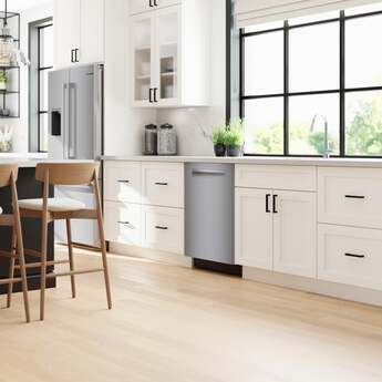Bosch24 Inch Built-in Dishwasher, Pocket Handle: Stainless Steel — thumbnail 5