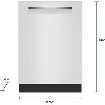 Bosch SHP65DM2N 24 Inch Fully Integrated Built-In Smart Dishwasher White — thumbnail 25