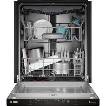 Bosch SHP65DM6N 24 Inch Fully Integrated Built-In Smart Dishwasher Black — thumbnail 14