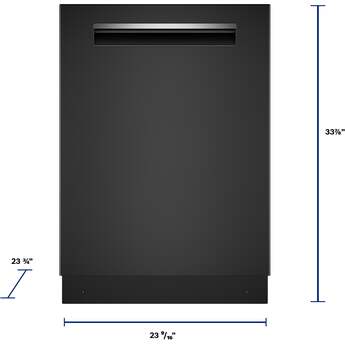 Bosch SHP65DM6N 24 Inch Fully Integrated Built-In Smart Dishwasher Black — thumbnail 16
