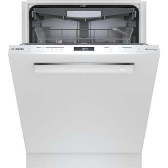 Bosch SHP78CM2N 800 Series 24 Inch White Built-In Fully Integrated Dishwasher — thumbnail 21