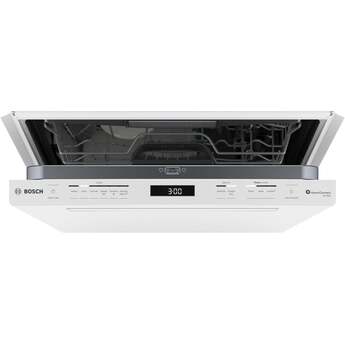 Bosch SHP78CM2N 800 Series 24 Inch White Built-In Fully Integrated Dishwasher — thumbnail 22