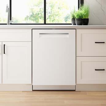Bosch SHP78CM2N 800 Series 24 Inch White Built-In Fully Integrated Dishwasher — thumbnail 36