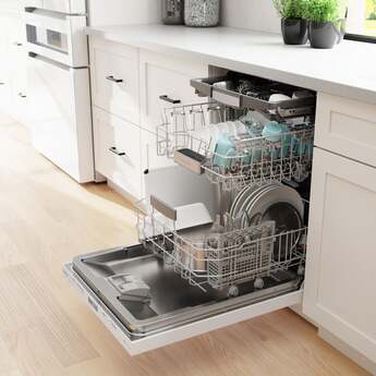 Bosch SHP78CM2N 800 Series 24 Inch White Built-In Fully Integrated Dishwasher — thumbnail 39